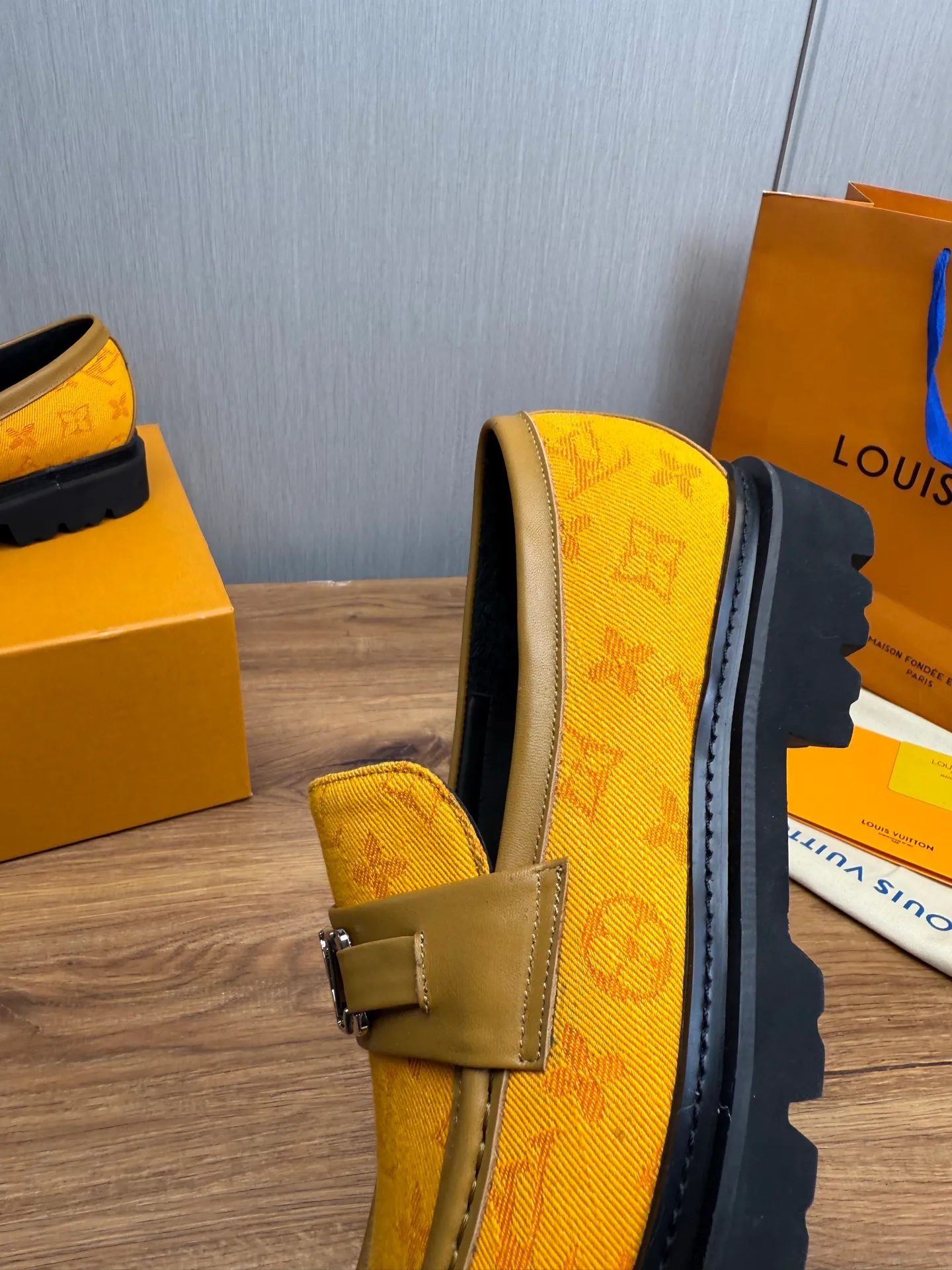 Factory 680💰 LV. Men's business casual leather shoes, all made of imported original brand leather, just to create a more comfortable wearing experience, original non-slip and wear-resistant outsole ✔️16-45 (38.45 non-returnable)